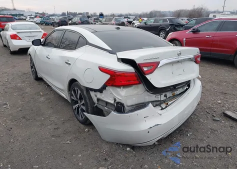 2016 Nissan Maxima 3.5 Sl z USA, uszkodzony, nr VIN 1N4AA6AP6GC904899